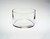 5in Tall Cylinder Clear Glass Vase