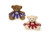 8in Tall Moms Cheerleader Sitting Bears with Skirt Plush (Assorted)