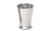 4.5in Wide Mint Julep Plastic Cup - Silver