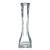 8.5in Tall Europa Bud Glass Vase