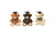 9in Tall Graduation Bears Plush (Assorted)