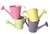 5.4in Tall Watering Can Tin Pot Cover - Pastel (Assorted)
