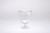8in Tall Pedestal Clear Glass Vase