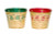 7in Wide Bamboo Basket Pot Cover - Red & Green (Assorted)