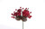 8in Mixed Red Berries & Pine Cones Wreath Pick (12pk)