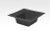 9in Onyx Square Plastic Bowl