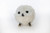 5in Arctic Wool Owl Ball Ornament - Natural
