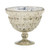 6in Wide Baleri Mercury Glass Compote Vase