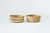 13in Wide Bamboo Fruit Bowl Baskets - Assorted