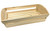13in Long Willow Rectangular Slat Tray Basket
