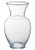 9in Tall Spring Garden Clear Glass Vase