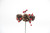7in Long Pine Cone & Berries Pick x3 - Natural (12pk)
