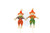 16in Tall Fall Scarecrow Picks (Bag of 6) - Assorted