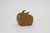 5.3in Long Fall Slat Pumpkin Tin Pot Cover - Distressed Orange