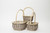 12.5in Long Willow Rectangular Baskets (Set of 3)