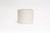 5.25in Wide Moroccan Cylinder Ceramic Pot - White