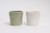 3.4in Wide Buttons Ceramic Pot - White & Sage (Assorted)