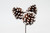 2.5in Pine Cones Pick x3 - White Tip (72pk)