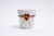 5in Wide Ceramic Romance Pot with Red Heart Charm