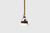 6in Distessed Metal Bell Ornament - White