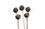 6cm Tail Ball on 18in Stem - Natural (5pk)