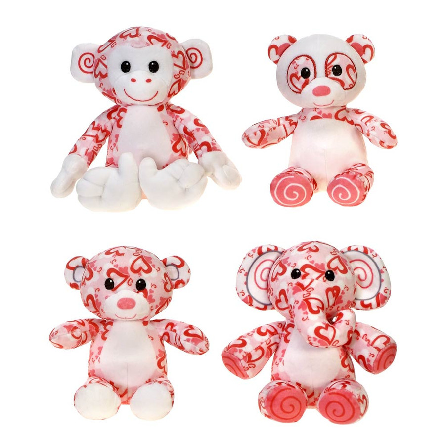 8in Tall Jordan Glass Vase - Peppermint (Assorted)