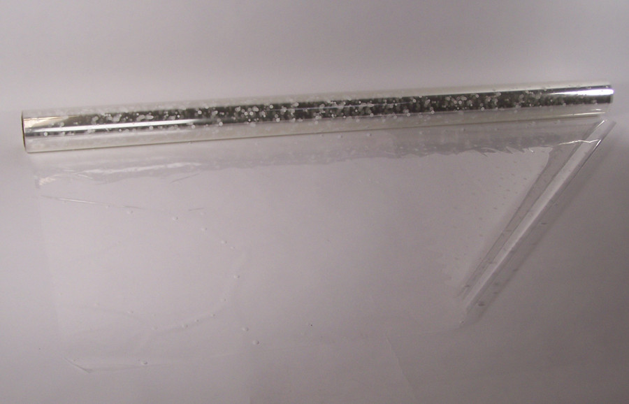 30in Wide Clear Polka Dot Cello Roll - 100ft