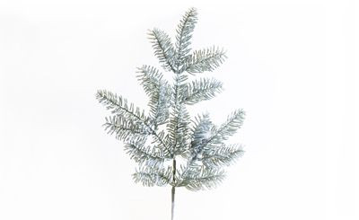 21in Dusty Noble Fir Spray x3 - Light Grey (2pk)