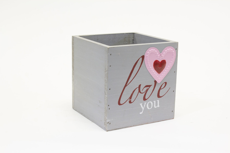 5.5in Love You Heart Box