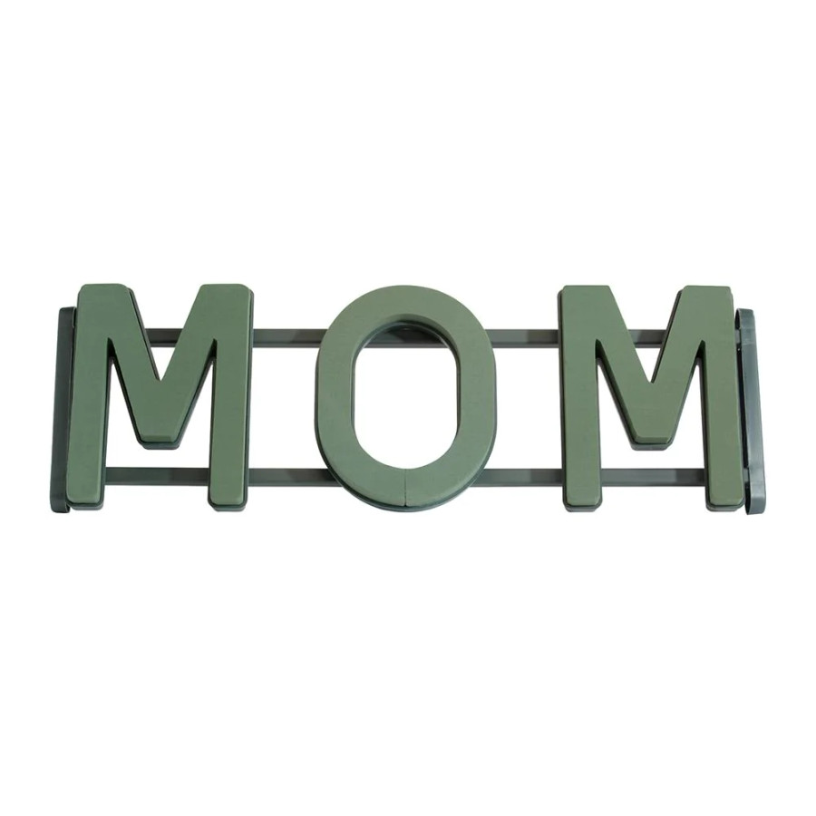 "MOM" Oasis Foam Frame - 31L x 11H