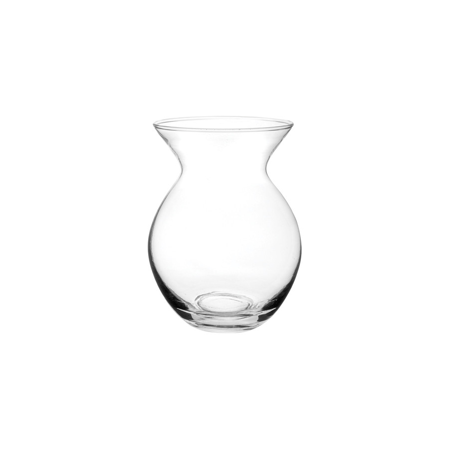 6.5in Tall Lulita Clear Glass Vase