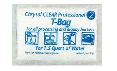 Chrysal #2 T-Bag for 1.5 Quarts (200 Pack)