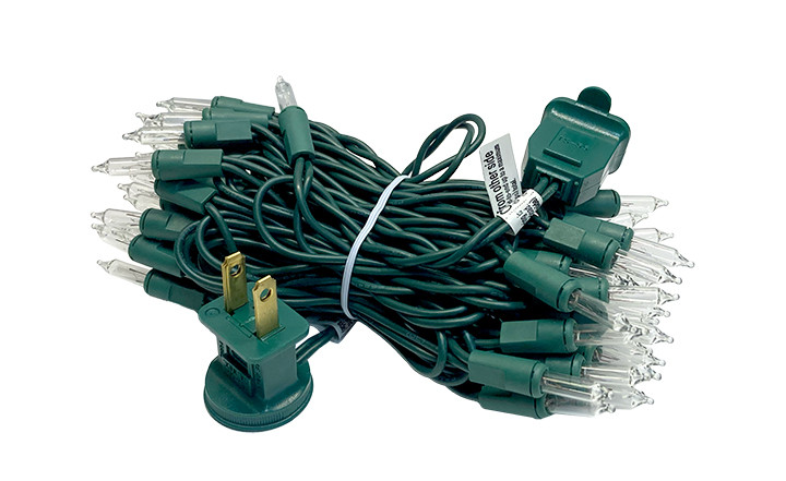 15ft Commercial Grade String Lights, 50 LED - Warm White