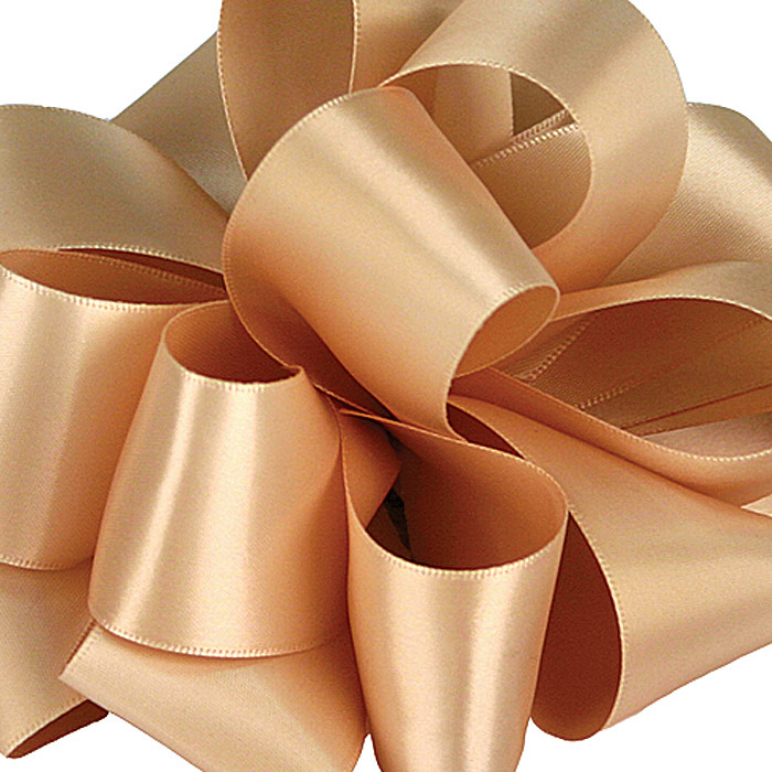 #9 Premium Double Face Satin Ribbon - Raw Silk (50yd)