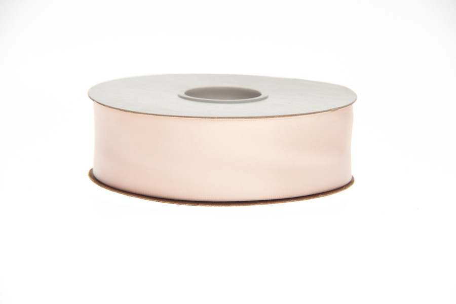 #9 Premium Double Face Satin Ribbon - Petal Peach (50yd)