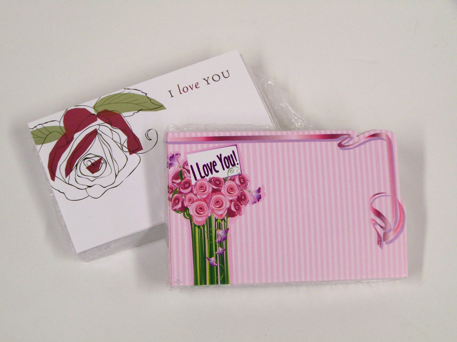 Enclosure Cards (Pack of 50) - I Love You
