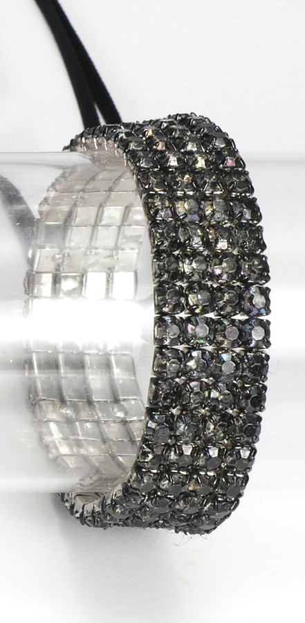 Rock Candy Stretch Wristlet - Black Licorice