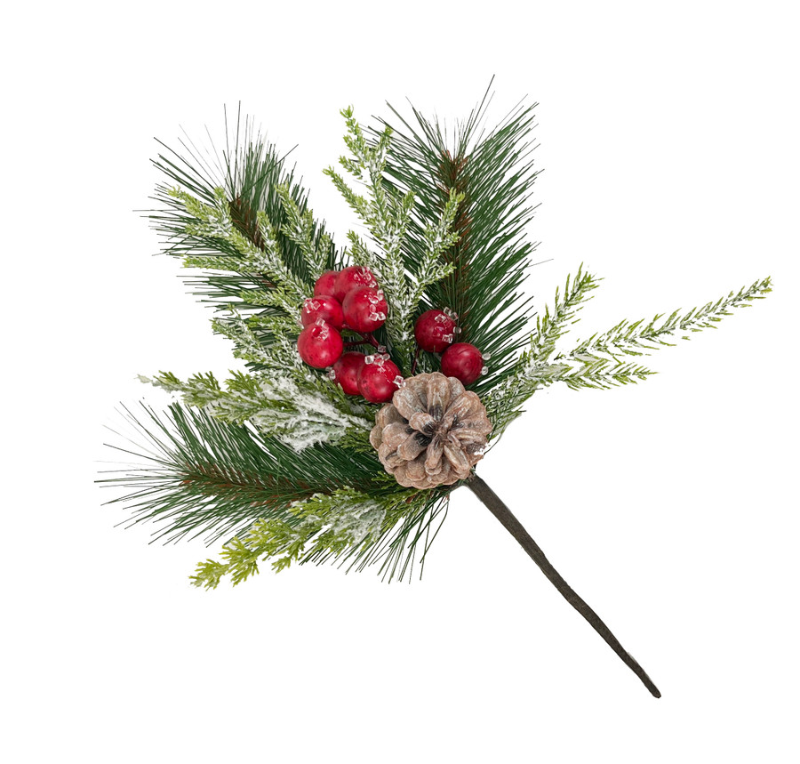 13.5in Frosty Spray x3 - Red White