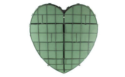 24in Aquaform Foam Solid Heart (Pack of 2)