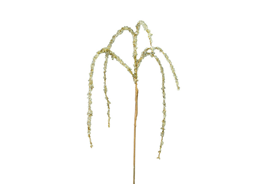 37in Hanging Crystal Vine x5 - Gold