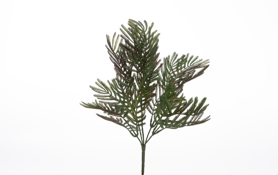 15in PE Fern Bush x5