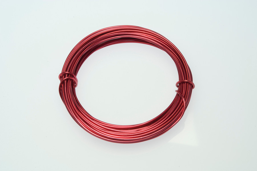 12G Aluminum Wire (39ft) - Red