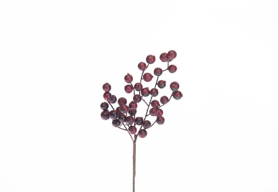 12in Crabapple Pick - Cranberry