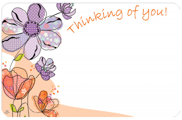 Enclosure Cards (Pack of 50) - Thinking of You