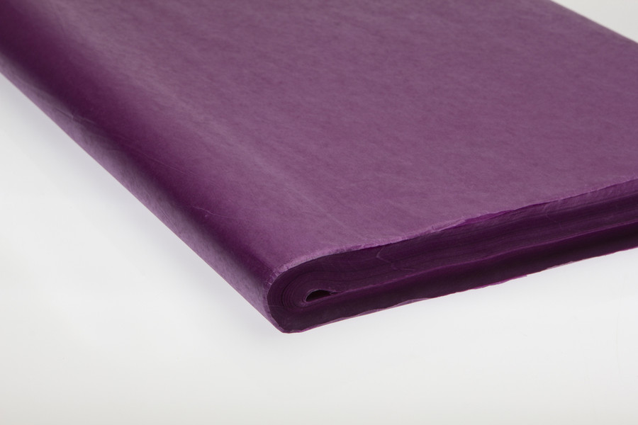 18x24in Waxed Tissue Paper (400 sheets) - Plum