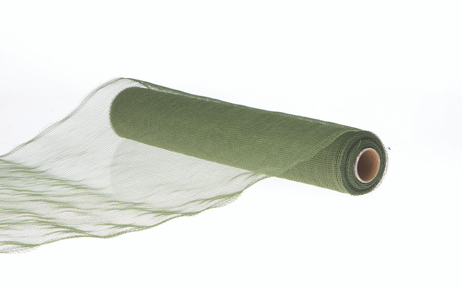 21in Euro Mesh Wrap (10yd) - Moss Green