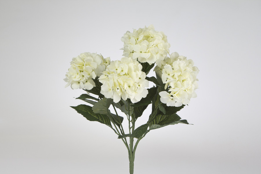 20in Hydrangea Bush x7 - White