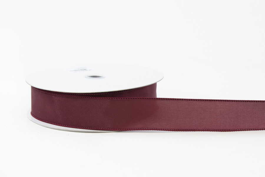 #9 Taffeta WE Ribbon (50yd) - Burgundy