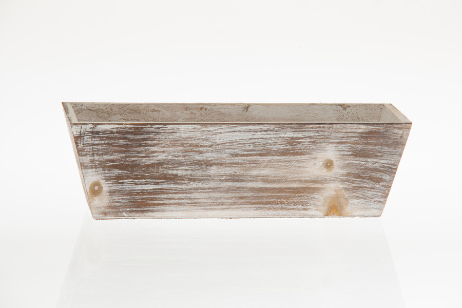 12in Long Rectangular Wood Planter Box - Rockport