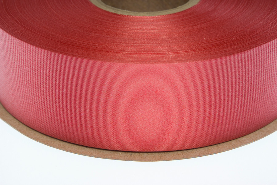 #9 Florasatin Plastic Ribbon (100yd) - Red
